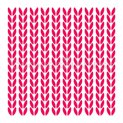 Fair Isle Easter Stencil