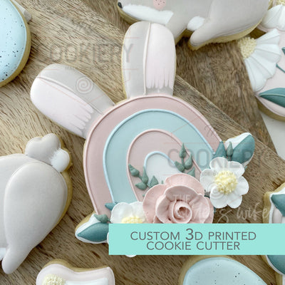 Floral Nest Cookie Cutter - Easter Cookie Cutter - 3D Printed Cookie Cutter  - TCK13163