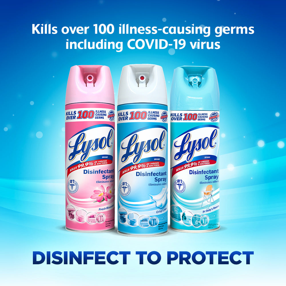 Lysol Disinfectant Spray Early Morning Breeze 510g Bundle Of 4 Nutrihealth Ph 4449