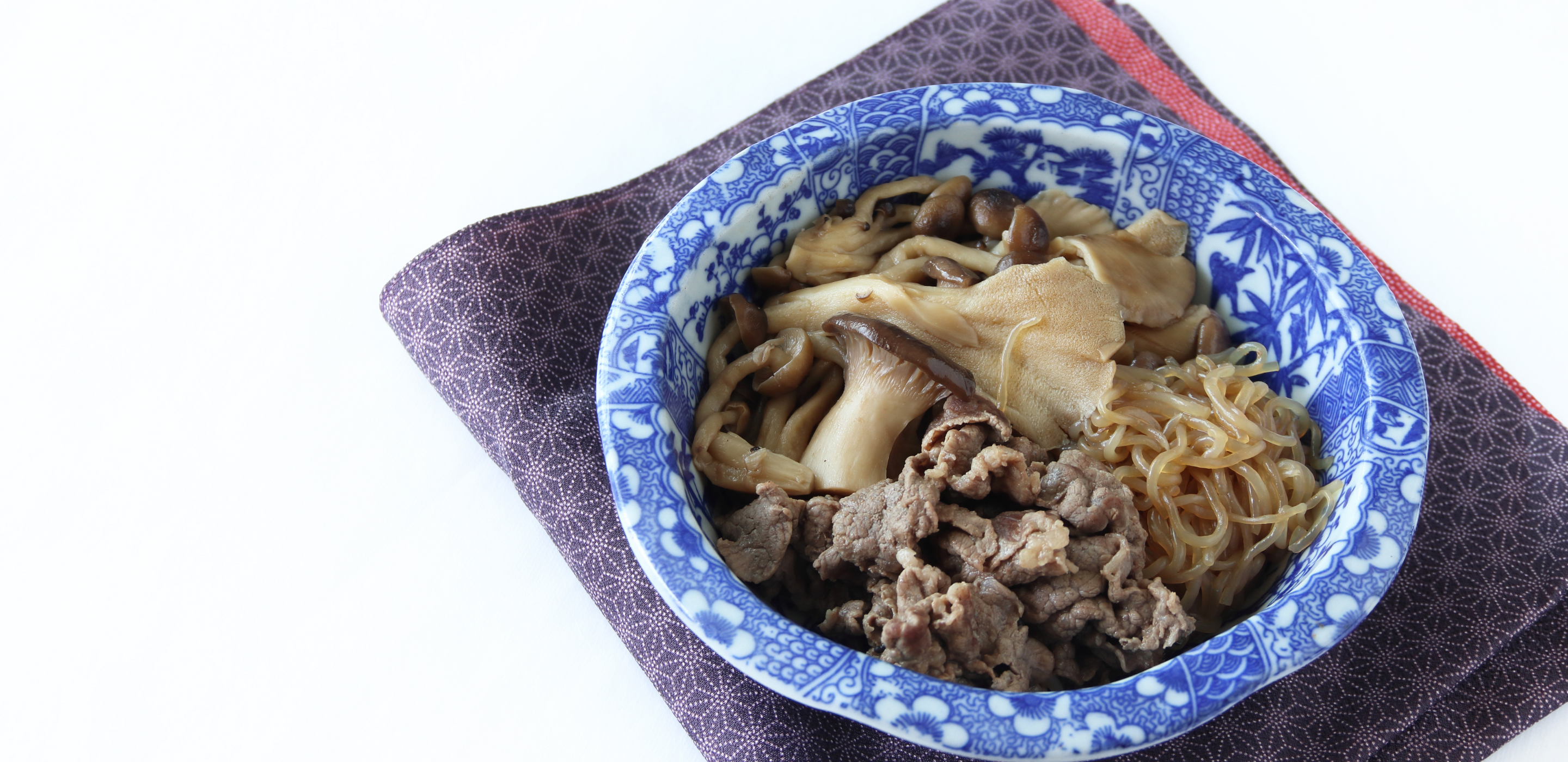 Sake Inn Blog | Shirataki Noodles with Beef and Mushrooms Recipe