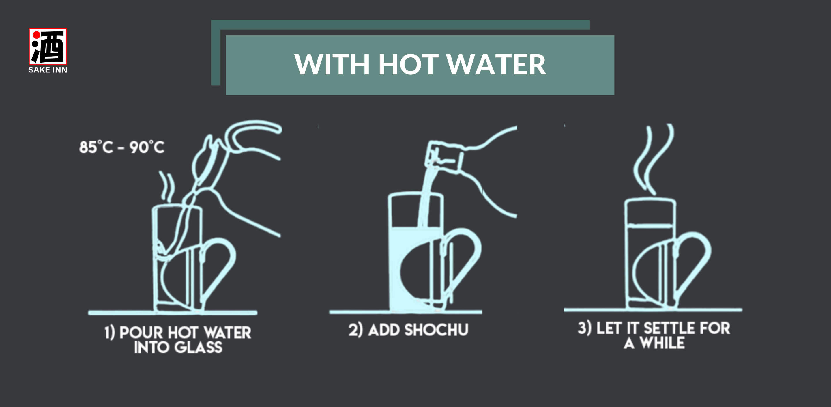 Sake Inn Japanese Shochu Beginner's Guide | Ways to drink shochu - with hot water