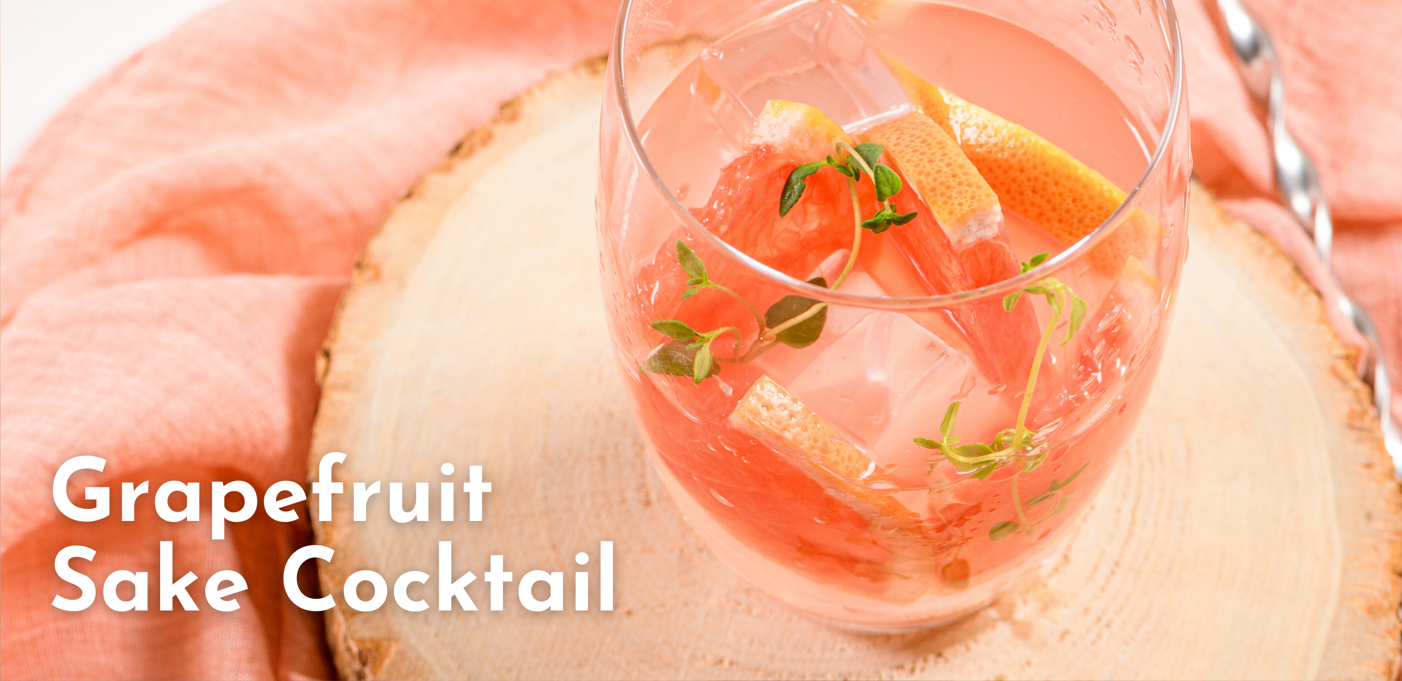Grapefruit Sake Cocktail | Sake Inn