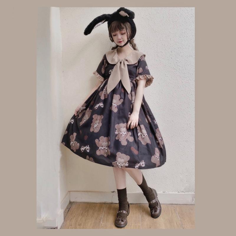 doll collar dress