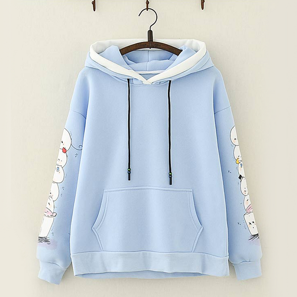 Download Cute Mochi Candy Color Hoodie