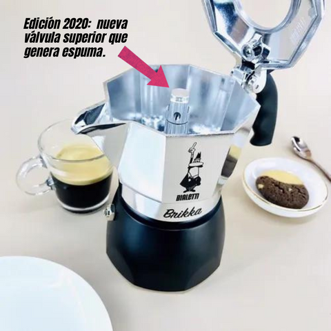 Cafetera BIALETTI MOKA Color negro 6 Tazas - Café Jurado