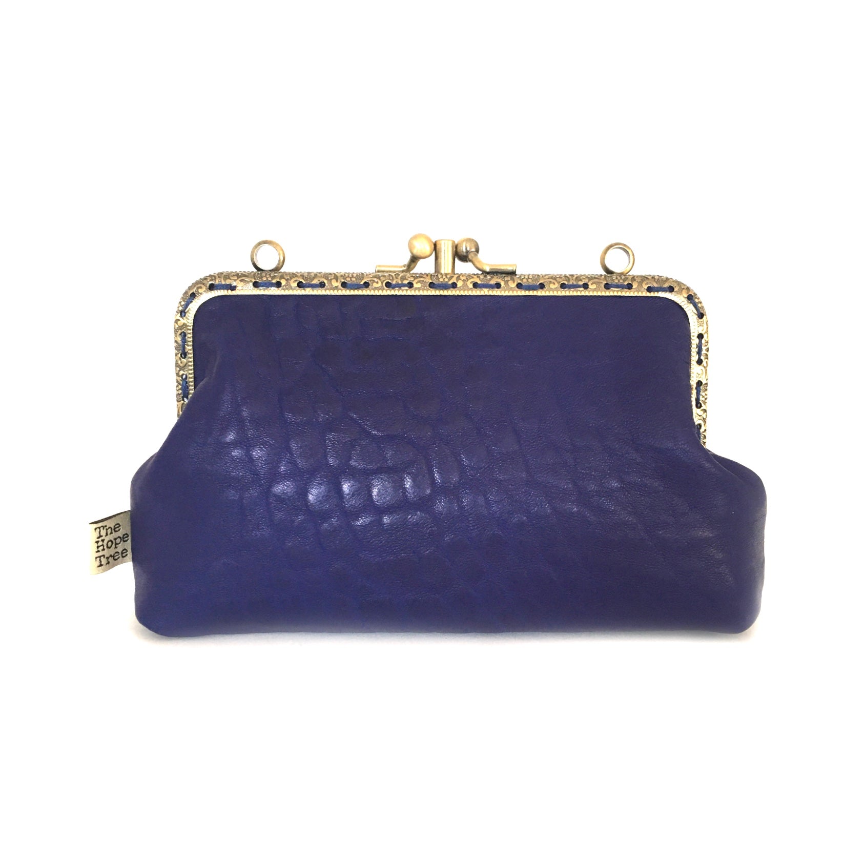 dark blue purse