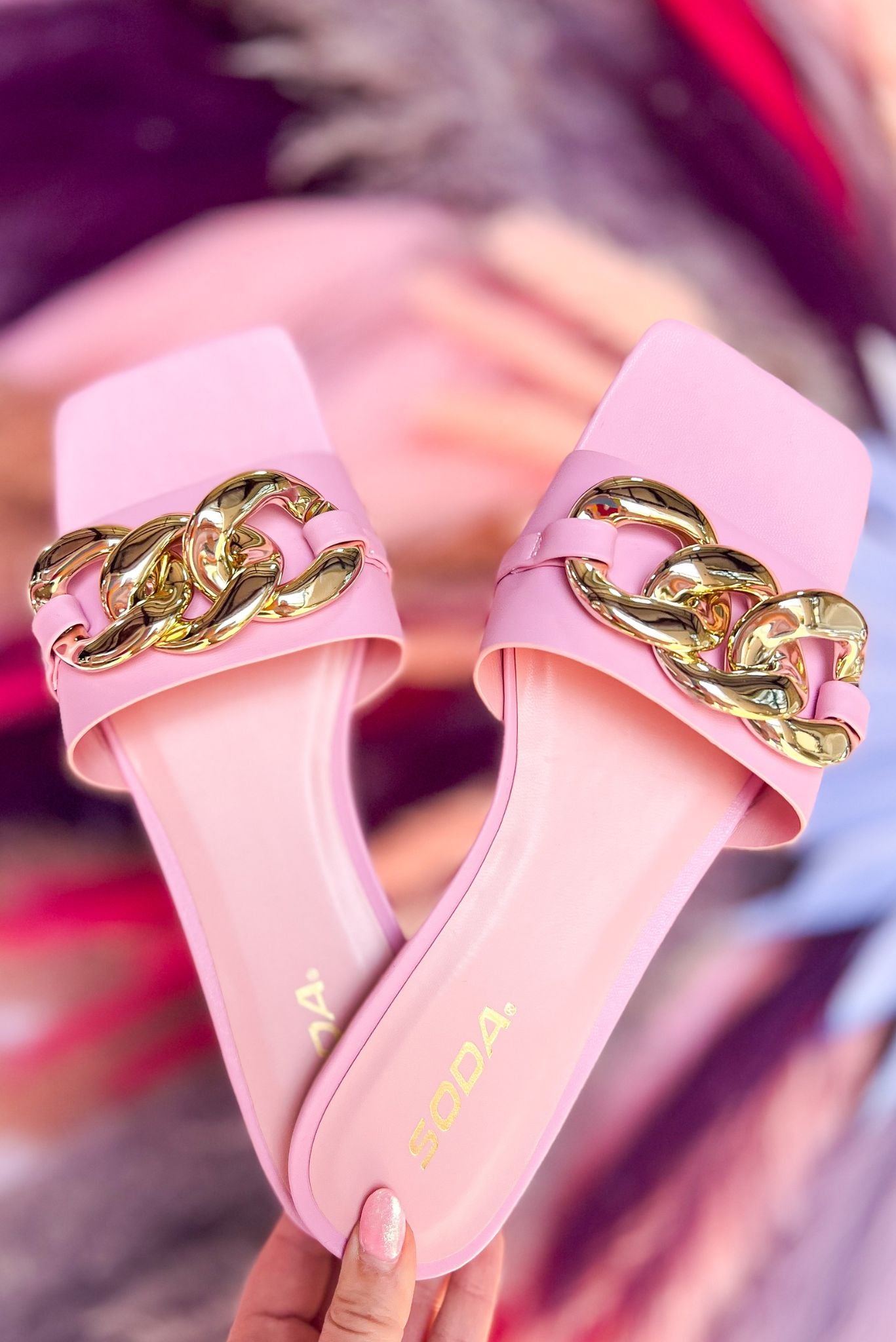 Hot Pink Slides – The Rising Phoenix Boutique