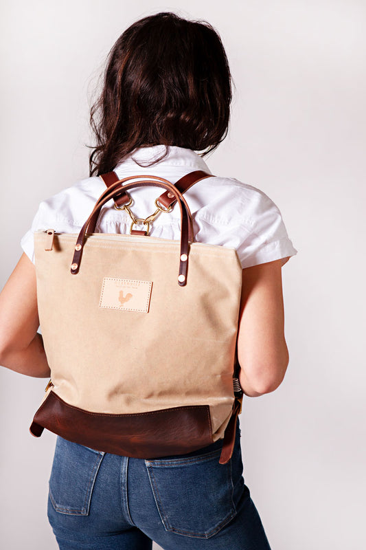 Brown Aztec Italian Webbing Crossbody Strap