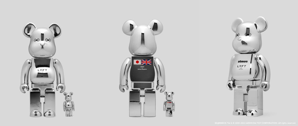 BE@RBRICK atmos × LYFT 100％ & 400％ | www.innoveering.net