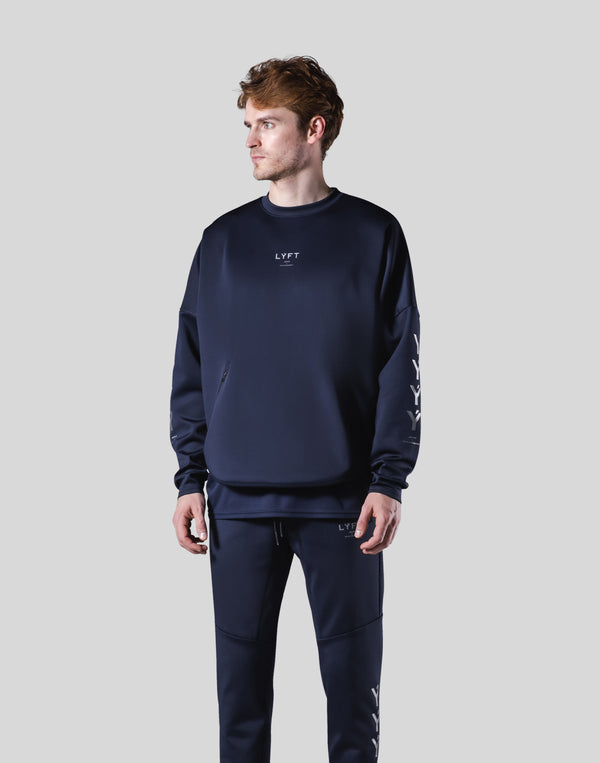 ÝÝ Training Layered Crew Neck - Black – LÝFT