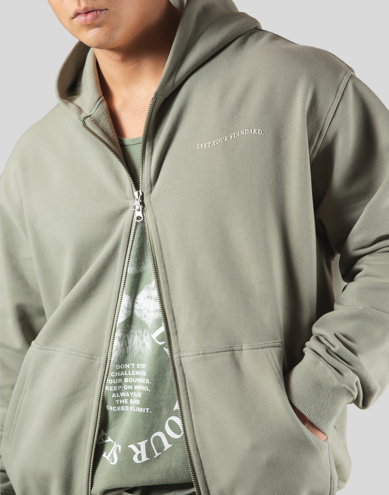 LYFT MIXED FLAG ZIP HOODIE - GRY L 新品未開封 | kensysgas.com