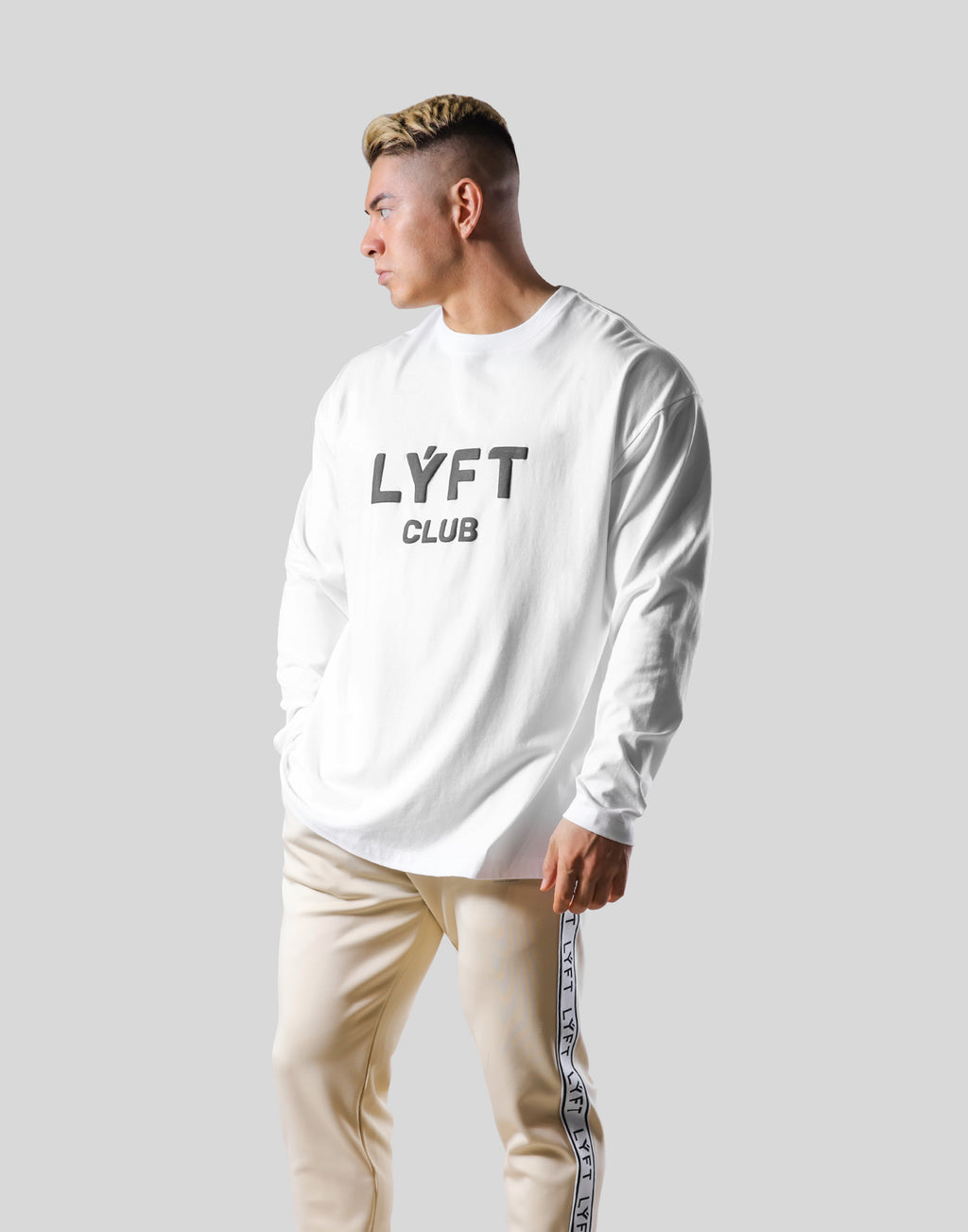 LYFT CLUB LONG T-SHIRT グレー Lサイズ - Tシャツ