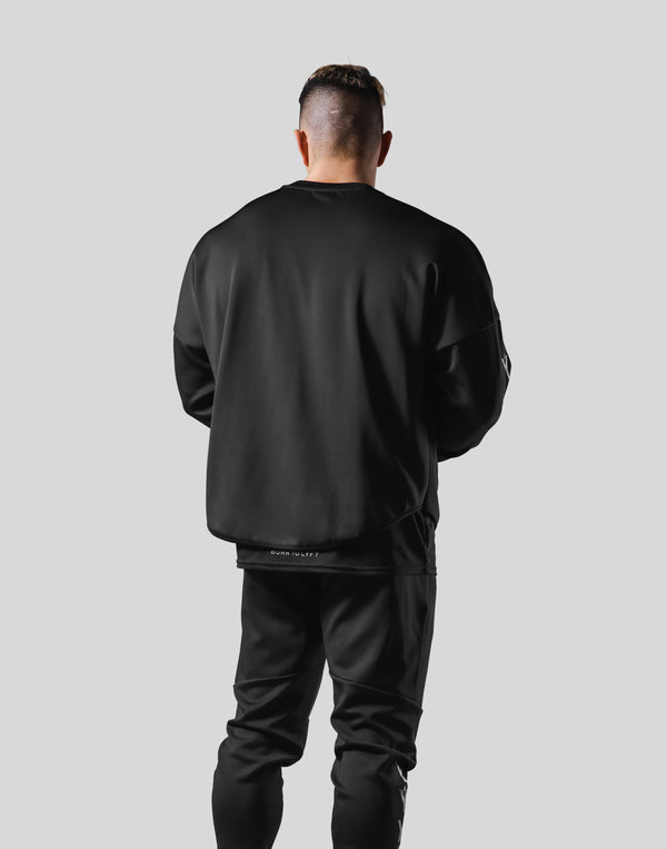 LÝFT Logo Line Track Jacket - Black