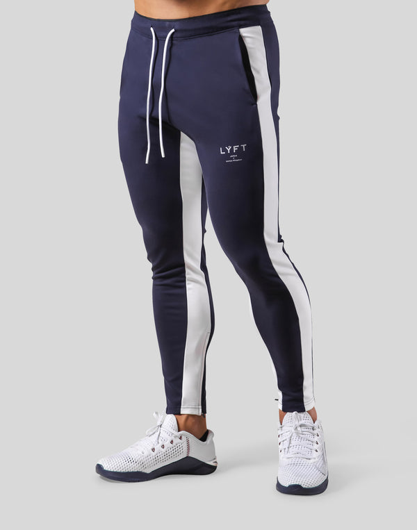 Lyft STRIPE LOGO HALF CUT LINE PANTS