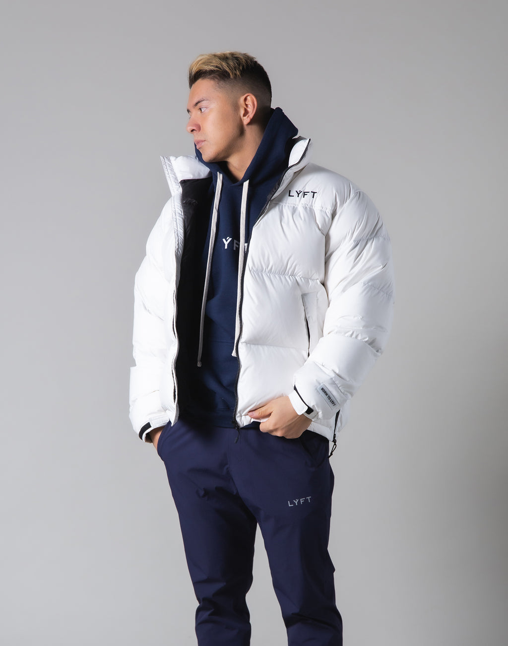 LÝFT Genuine Down Jacket - 90:10 - White