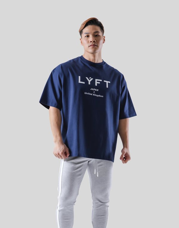 LÝFT Logo Big T-Shirt - White