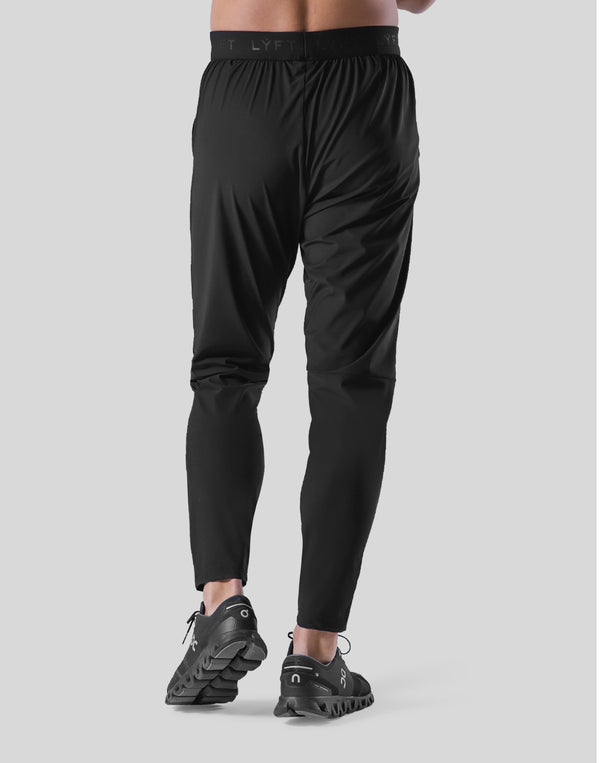 Stretch Nylon Straight Pants - Black – LÝFT