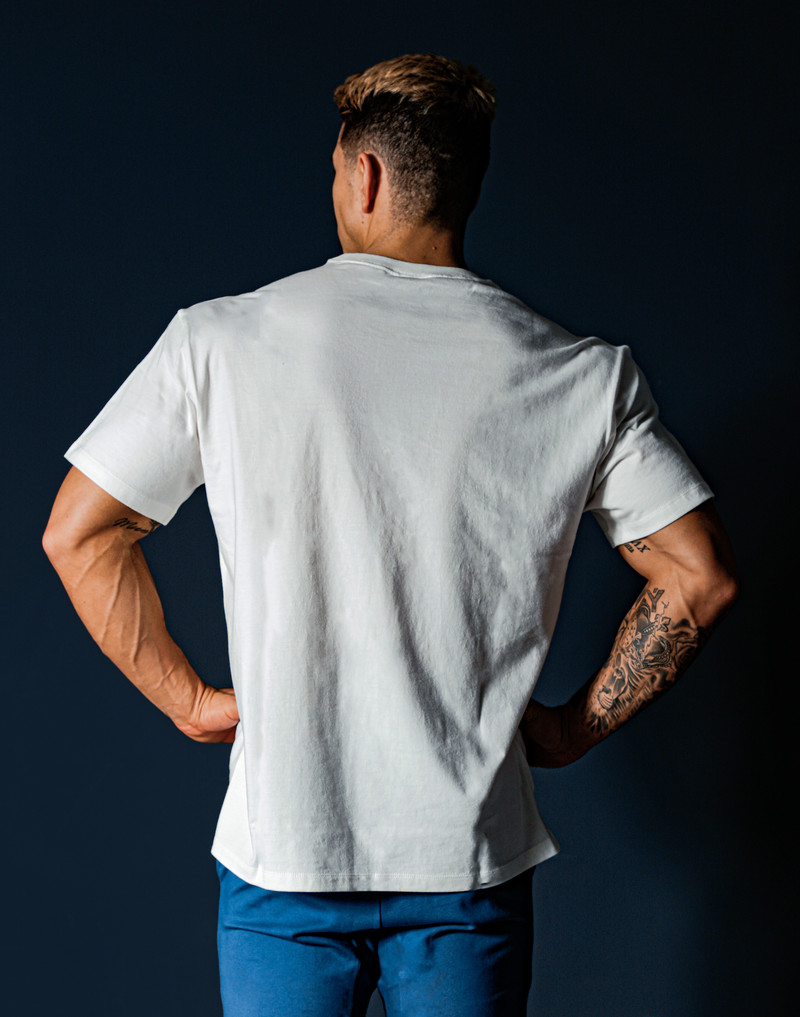 Lyft リフト トレーニングウェア T シャツ Stripe Big Size T Shirt White Lyft