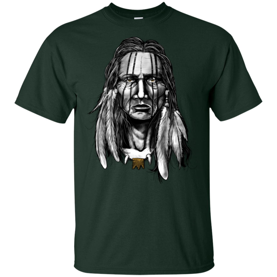 Great Chief Native American T-shirt – ProudThunderbird