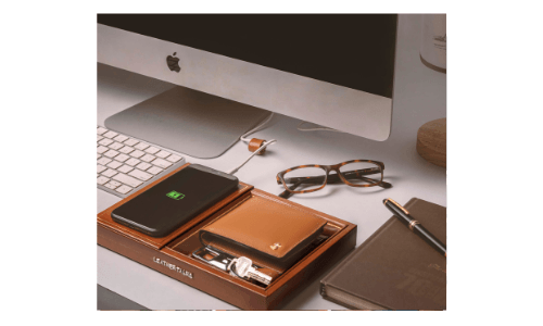 Introducing LT Smart Valet Tray with Wireless Charging – Leather Talks