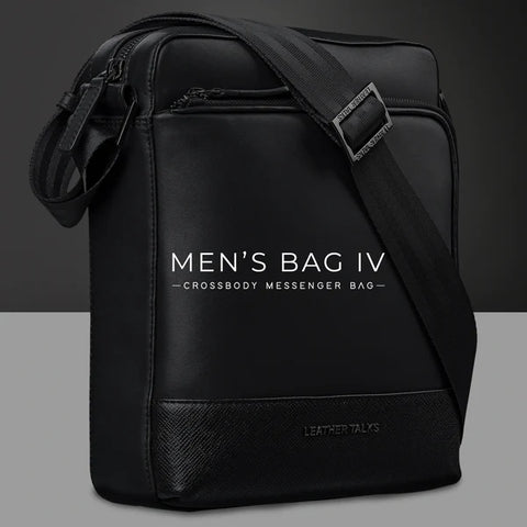 Leather Messenger Bag For Men