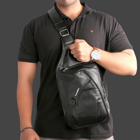 Steve Leather Backpack for Travel