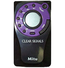 Mitu 001 simultaneous translation FM receiver, small enough to fit in your palm