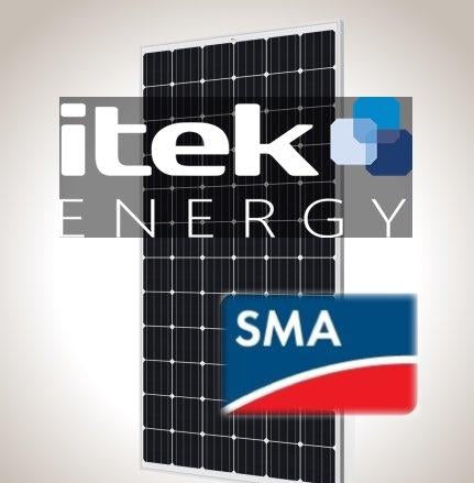 7 2 Kw Pv Kit Itek 360 Xl Sma Inverter Solarproductsandinstallation