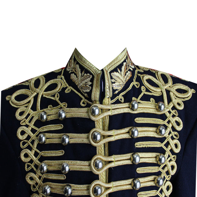 Hussars Military Dolman – Gilt Braid Collar and Aiguillette | Pro ...
