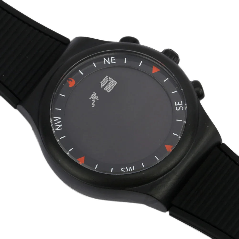 Muslim Prayer Watch with Qibla Compass, Adhan Alarm, Hijri Calendar, Waterproof Islamic Wristwatch for Men & Women