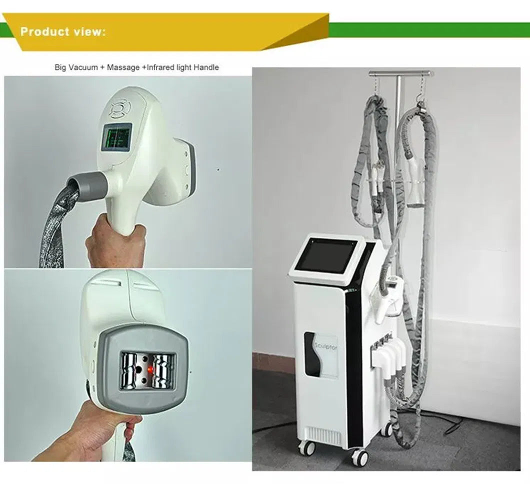 Penggelek Vakum Inframerah Pengurangan 40K Cavitation RF Pembentuk Badan Mesin Pelangsingan Wajah