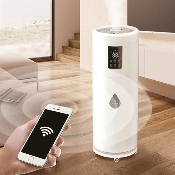 Humidificadores de niebla fría para dormitorio, silenciosos, humidificadores  ultrasónicos para bebés y guarderías, humidificador para toda la casa,  fácil de limpiar, humidificador de plantas