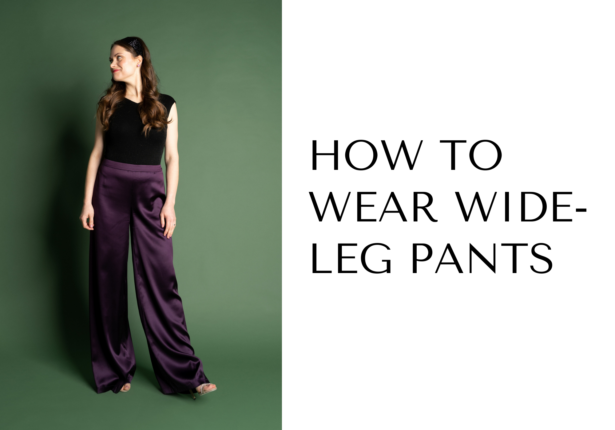 HOW TO WEAR WIDE-LEG PANTS – Marimo Fashion