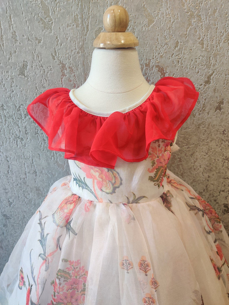 Kids Frock | kids Organza frock| Girl Gown | Baby Girl Dress ...