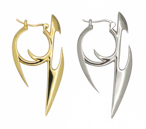 Chimera Earrings gold silver