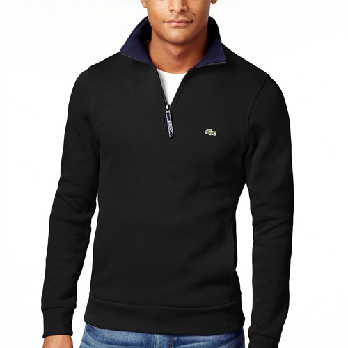 lacoste black sweater