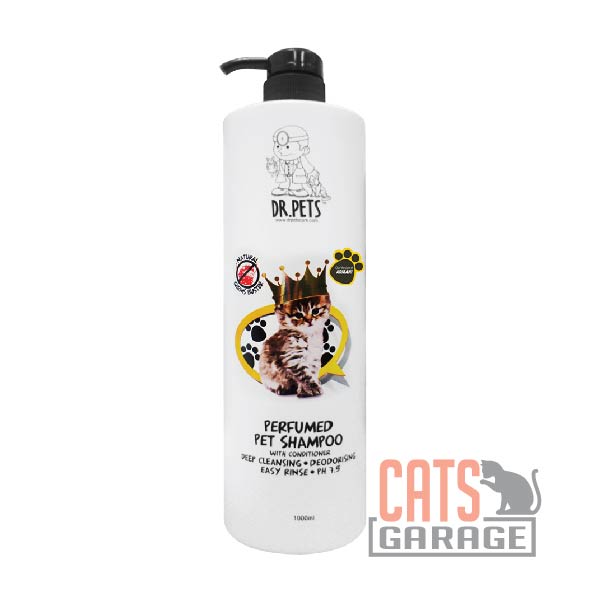 DR Pets™ - Natural Germs Buster Perfumed Pet Shampoo (Armani) 1000ml — Cats  Garage