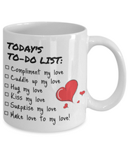 Load image into Gallery viewer, TODAYS TODO LIST-Coffee Mug