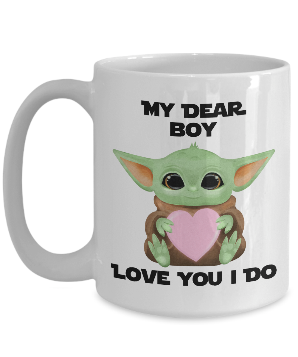 My Dear Boy Mug Love You I Do Cute Baby Alien Gift For Sci Fi Movie Lo Funnygifts Shop