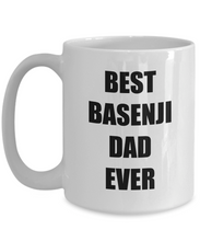 Load image into Gallery viewer, Basenji Dad Mug Dog Lover Funny Gift Idea for Novelty Gag Coffee Tea Cup-Coffee Mug