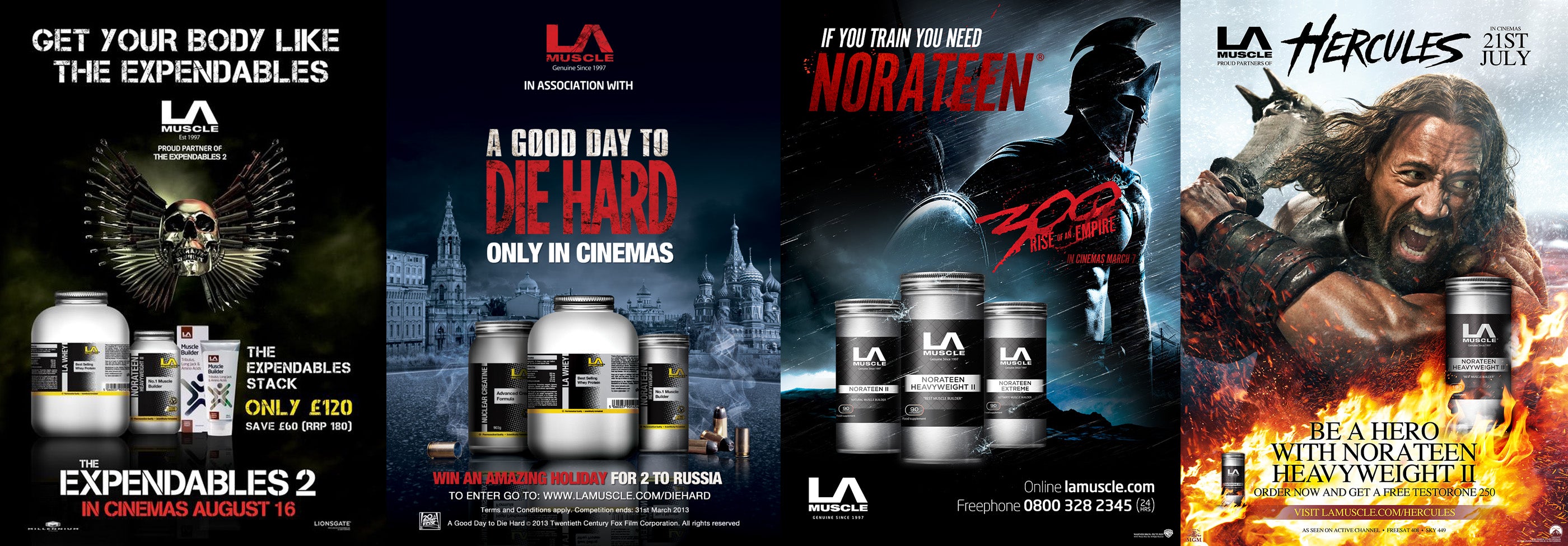LA Muscle Offcial Partners with Hollywood