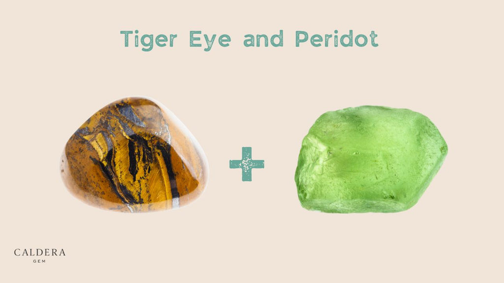 Tiger Eye and Peridot