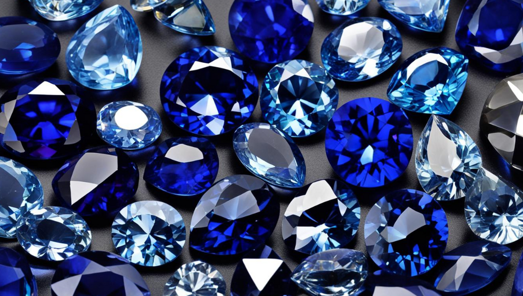 blue sapphire colors