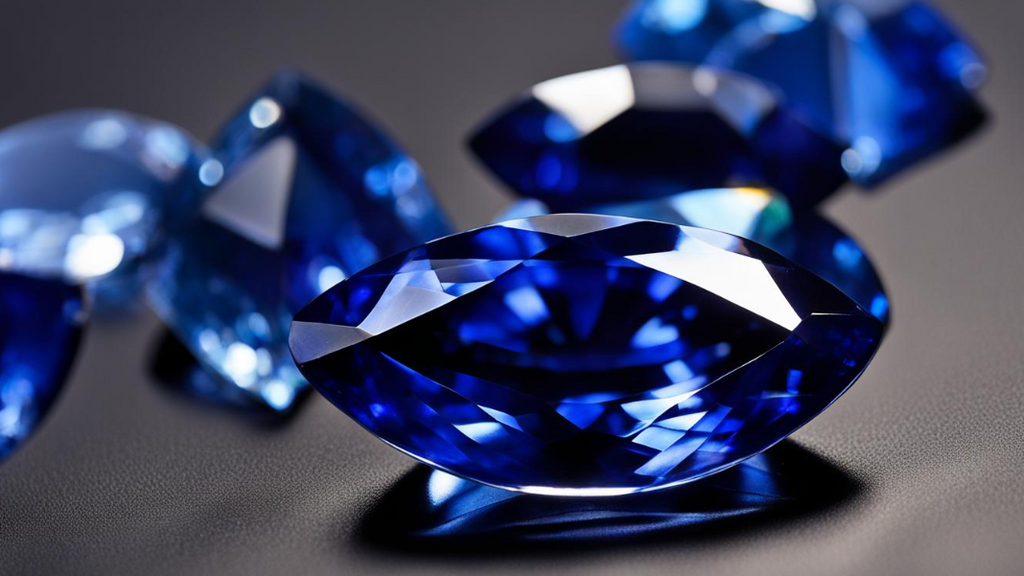 heat-treated blue sapphire