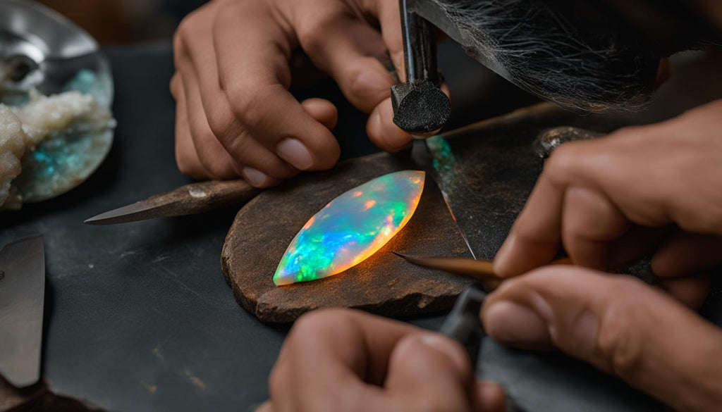 opal cutting and symmetry