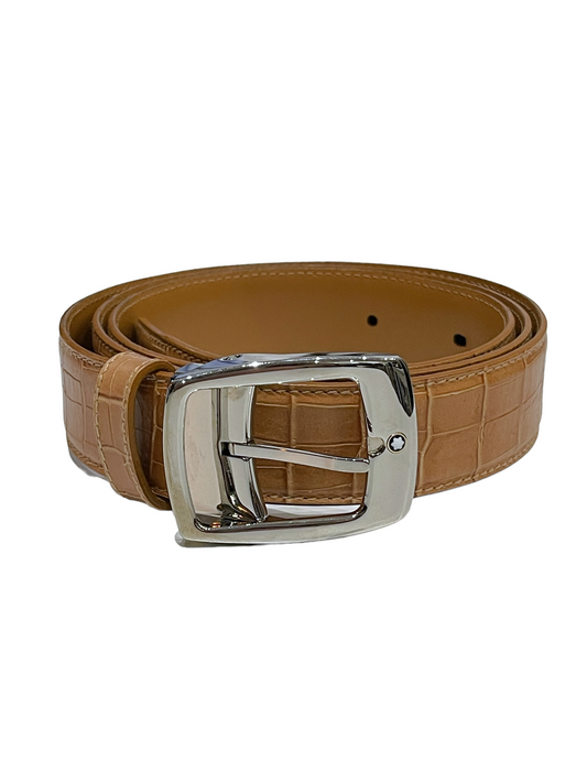 Louis Vuitton Orange Leather Belt Size 34 – Genuine Design Luxury  Consignment