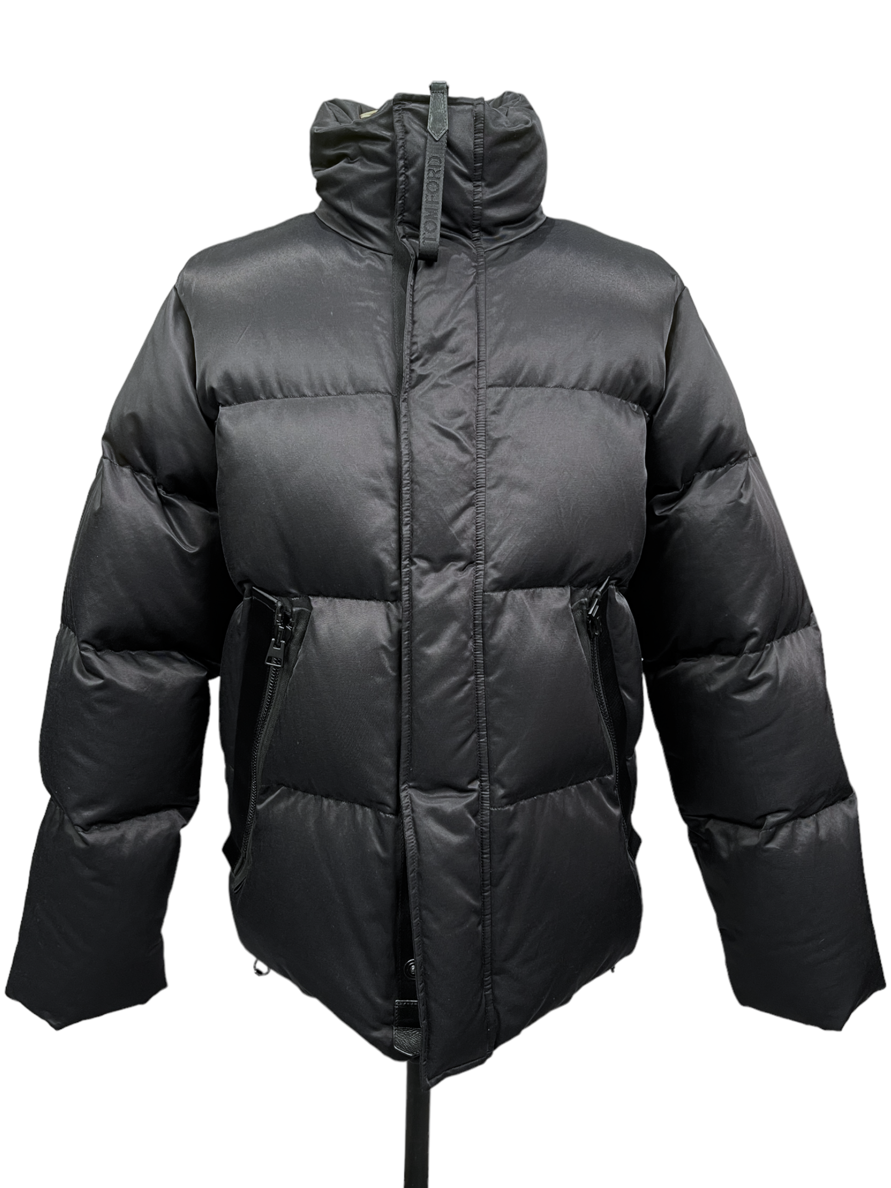 Tom Ford Black Goose Down Puffer Winter Parka 40R / 50R – Genuine Design  Luxury Consignment