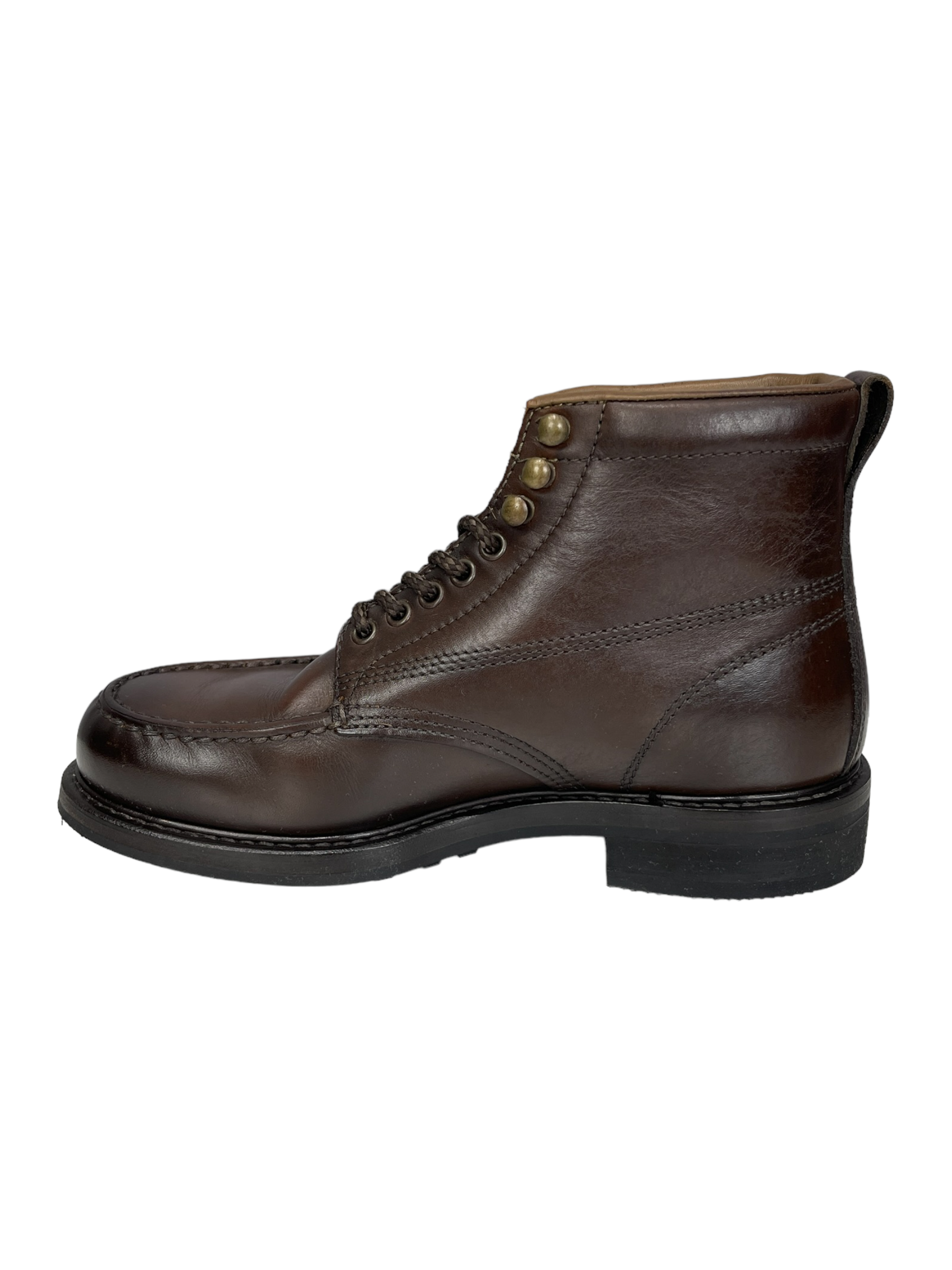 Tom Ford Brown Leather Work Boot 8 – Genuine Design Luxury Consignment