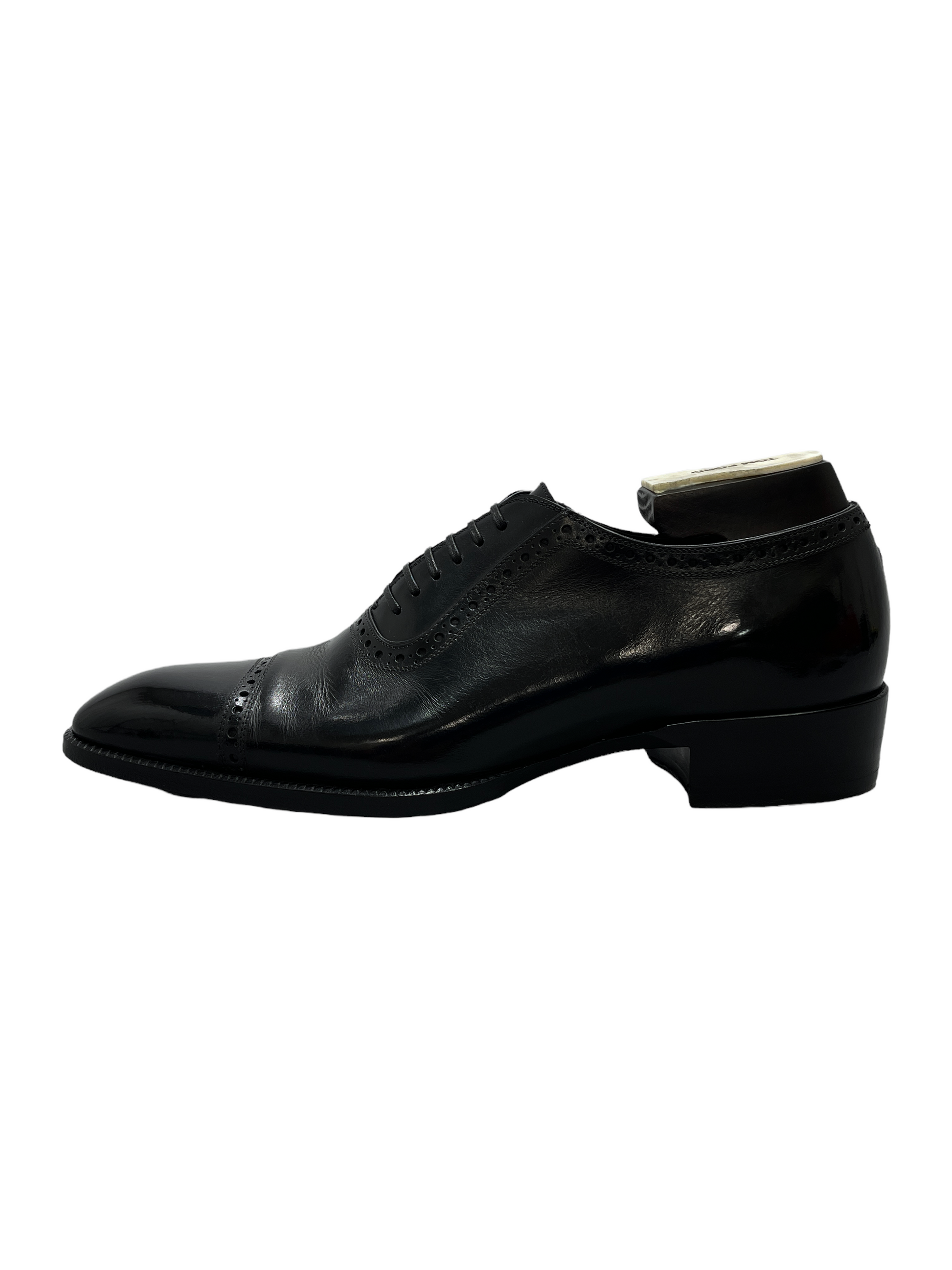 TOM FORD Black Leather Oxford Dress Shoe  D US – Genuine Design Luxury  Consignment