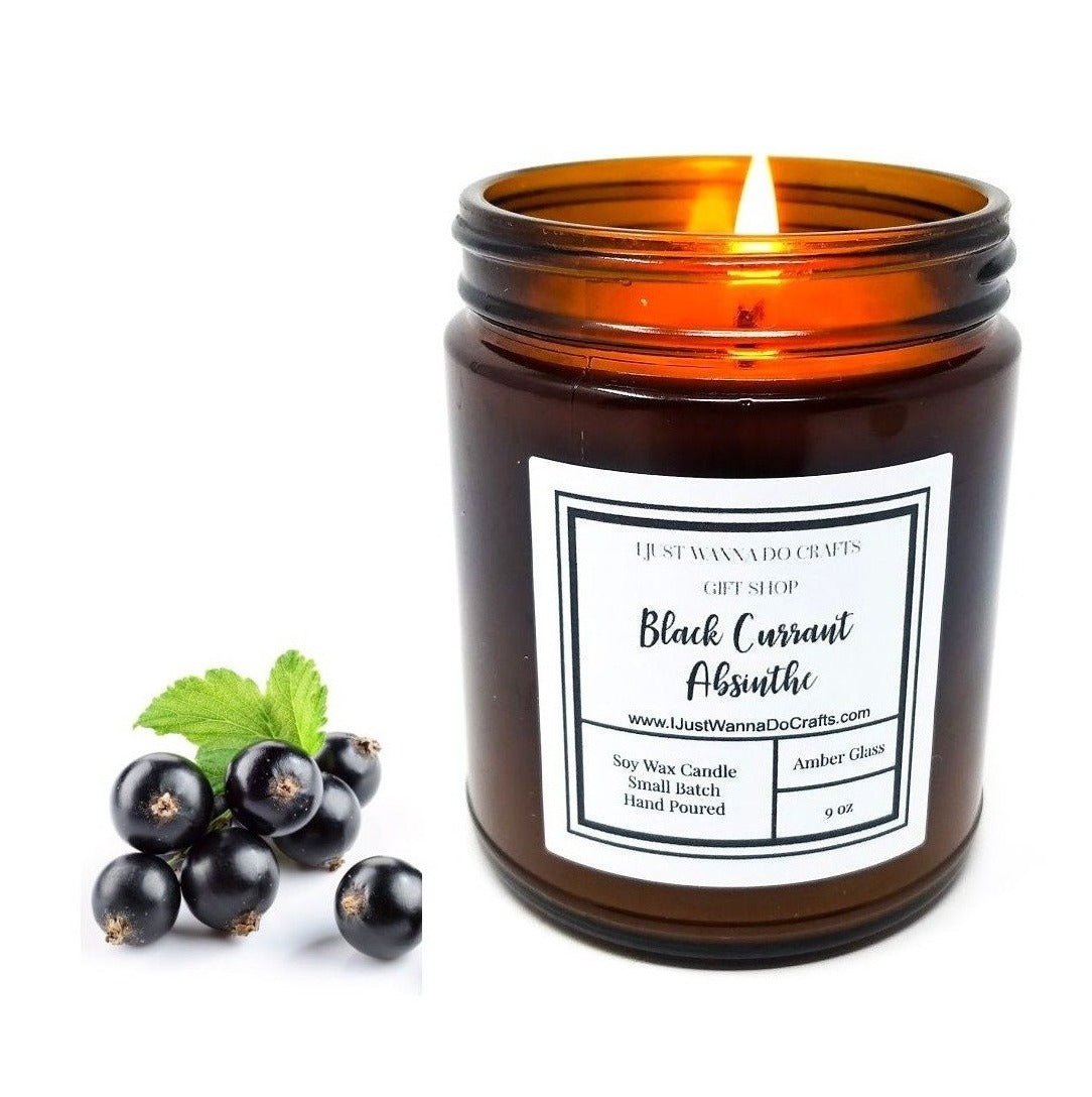 Currant Scented Jar Candle